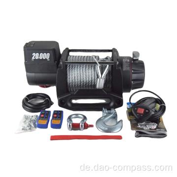 Leistungsstarker Motor 12v/24v elektrische Winde 20000lbs